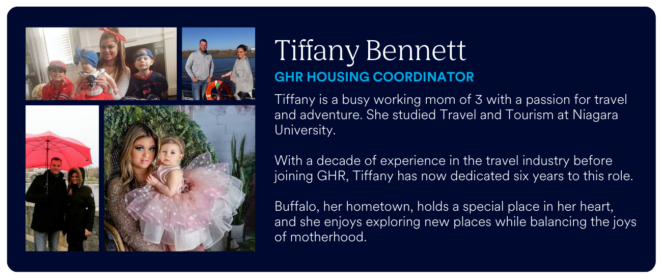 Tiffany Bennet GHR Housing Coordinator